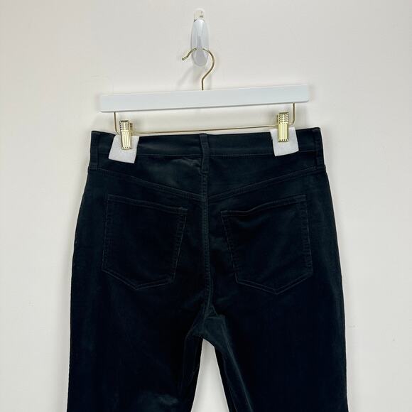 J.Crew Petite Corduroy Full Length Essential Straight Pant Black US 29 P NWT - Picture 11 of 12